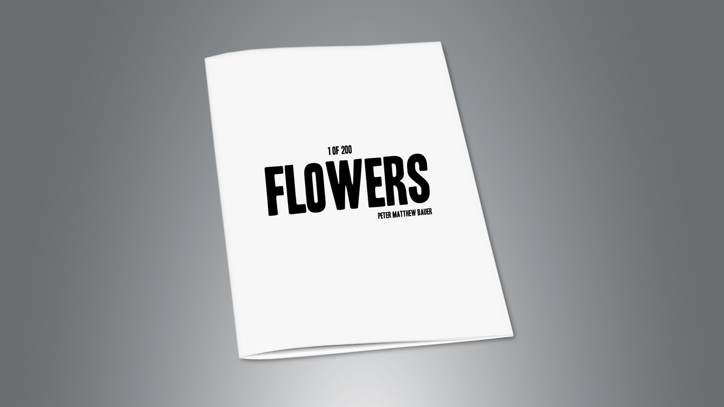 Peter Matthew Bauer "Flowers" Vinyl LP Limited Edition
